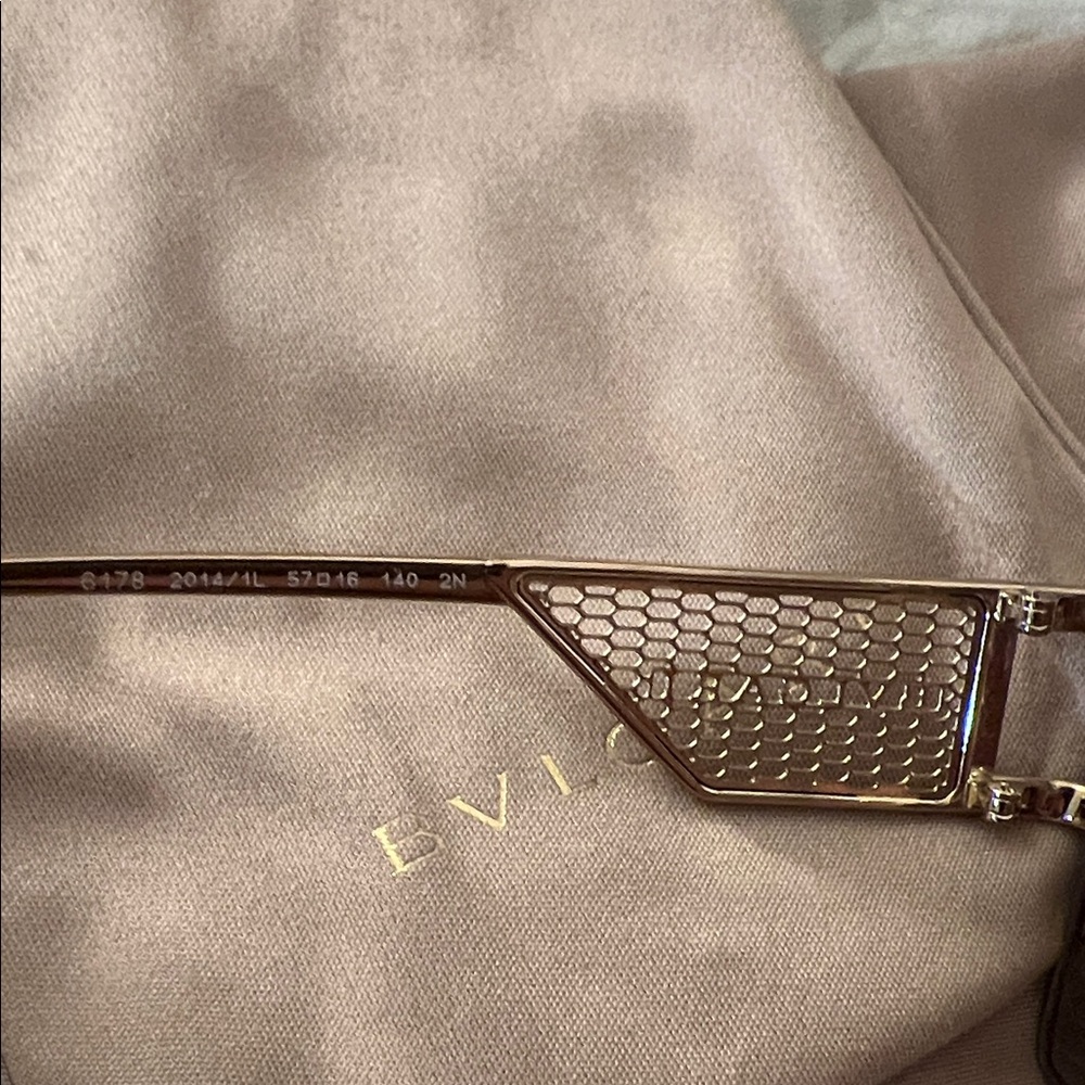 Bulgari Elegant Brown Sunglasses - Picture 6 of 10